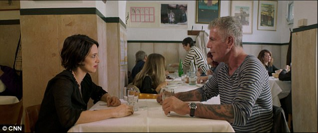 bourdain is reportedly dating actress asia argento who he met last year when she appeared